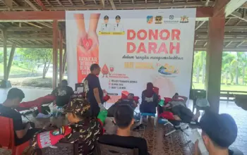 HUT Konsel ke-23 Penuh Aksi Nyata, Donor Darah di Andoolo Capai 42 Kantong
