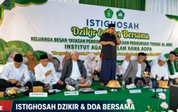 Yayasan Pendidikan dan Perguruan Tinggi Al Asri Gelar Istighosah, Dzikir dan Doa Bersama di Kampus IAI Rawa Aopa