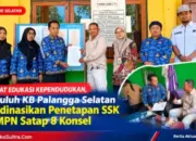 Perkuat Edukasi Kependudukan, Penyuluh KB Palangga Selatan Koordinasikan Penetapan SSK di SMPN Satap 8 Konsel