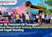 Sasar 3B, Penyuluh KB Tinanggea Edukasi Masyarakat tentang Pemanfaatan MBG