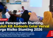 Perkuat Pencegahan Stunting, Penyuluh KB Andoolo Gelar Verval Keluarga Risiko Stunting 2026