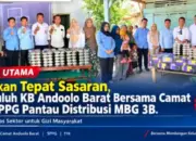 Pastikan Tepat Sasaran, Penyuluh KB Andoolo Barat Bersama Camat dan SPPG Pantau Distribusi MBG 3B