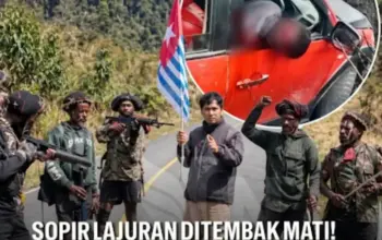 SOPIR LAJURAN DITEMBAK MATI! TPNPB Klaim Bertanggung Jawab, Korban Dituding Agen Intelijen