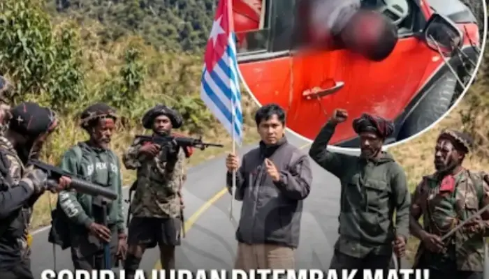 SOPIR LAJURAN DITEMBAK MATI! TPNPB Klaim Bertanggung Jawab, Korban Dituding Agen Intelijen