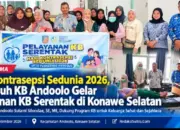 Semarak Hari Kontrasepsi Sedunia 2026, Penyuluh KB Andoolo Gelar Pelayanan KB Serentak