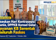 Sukseskan Hari Kontrasepsi Sedunia, DPPKB Konsel Gelar Pelayanan KB Serentak di Seluruh Faskes Konawe Selatan