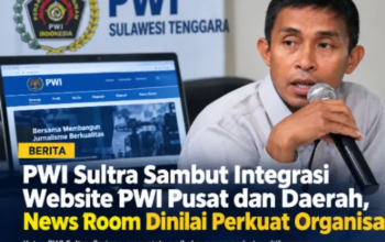PWI Sultra Sambut Integrasi Website PWI Pusat dan Daerah, News Room Dinilai Perkuat Organisasi