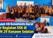 Penyuluh KB Ranomeeto Barat Gelar Kegiatan SSK di SMPN 29 Konawe Selatan