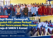 Hadapi Bonus Demografi, Penyuluh KB Lainea Perkuat Edukasi Perencanaan Masa Depan Remaja di SMKN 5 Konsel
